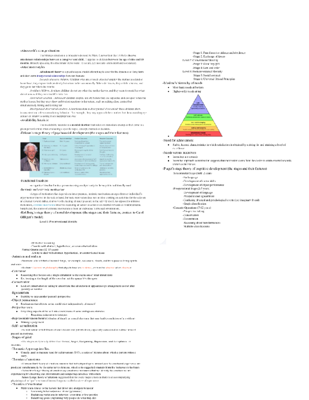 Psych 360 Social Psych Cheat Sheet - PSYCH360 - Studocu