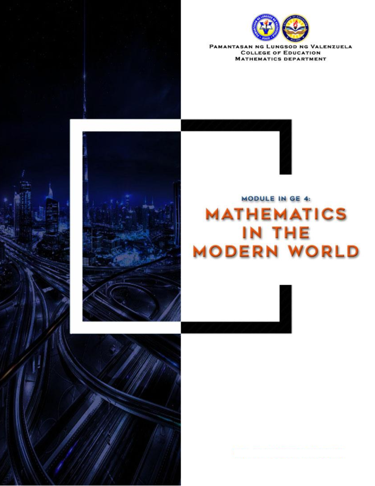 Module (MMW) - UNIT 1 - none none none - World Literature - PUP - Studocu