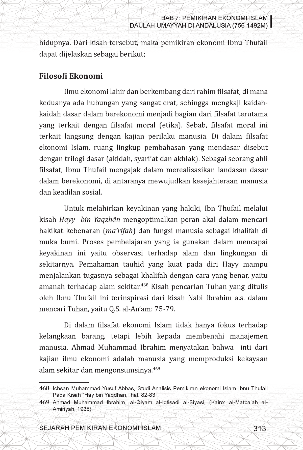 1627876504 Sejarah Pemikiran Ekonomi Islam 30072021 334 Hidupnya Dari Kisah Tersebut Maka 1661