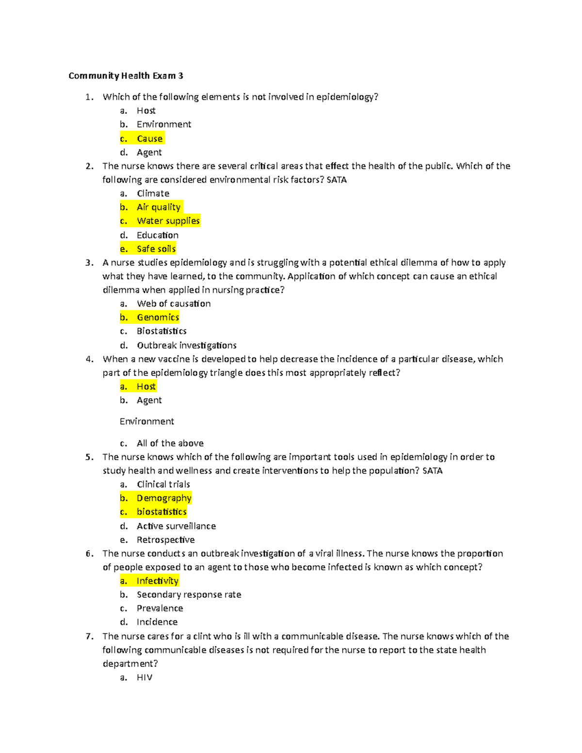 💣 Agent host and environment in epidemiology. Epidemiology Midterm  Flashcards. 2022-10-16