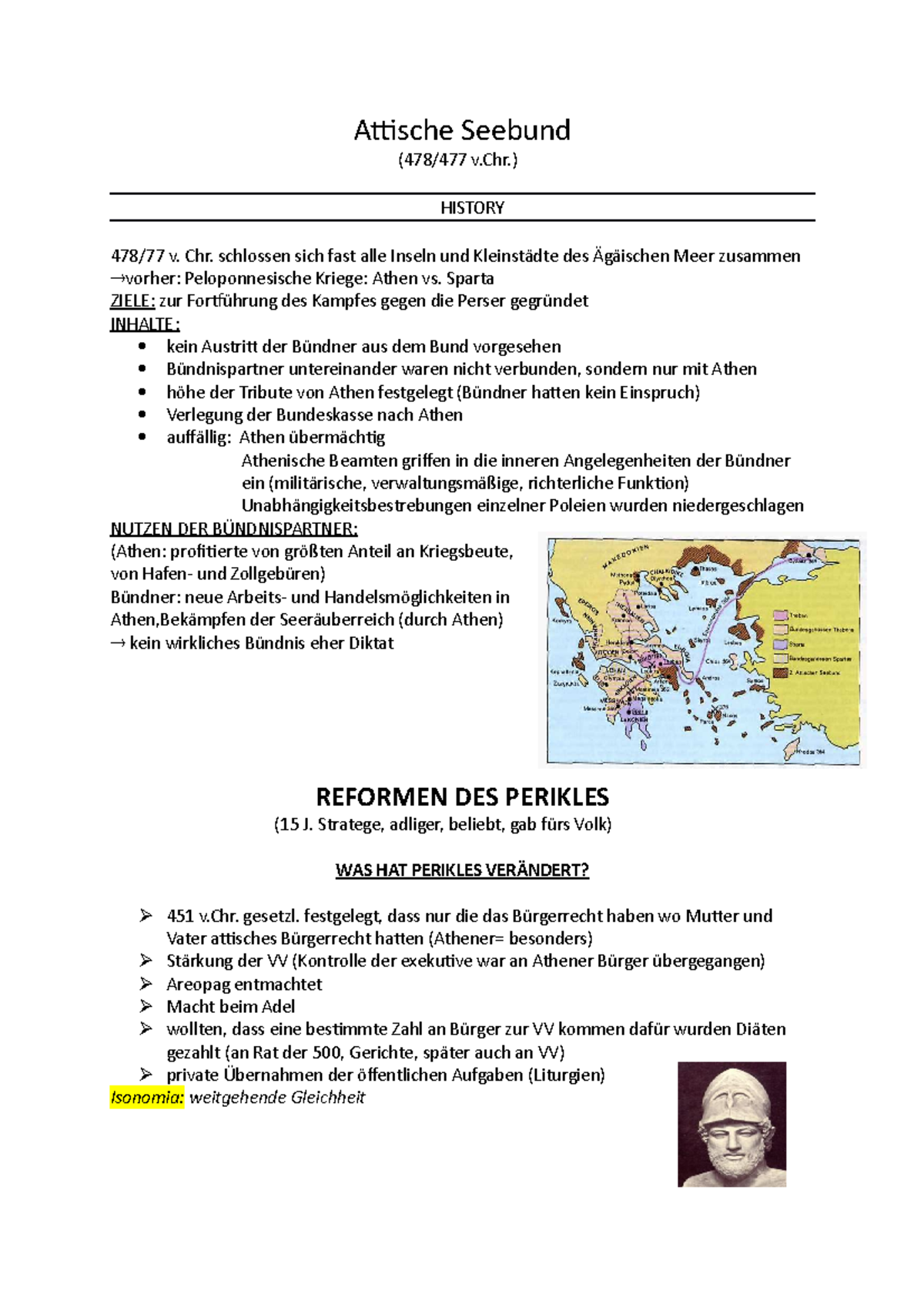 Attischer Seebund - Attische Seebund (478/477 v.) HISTORY 478/77 v. Chr 