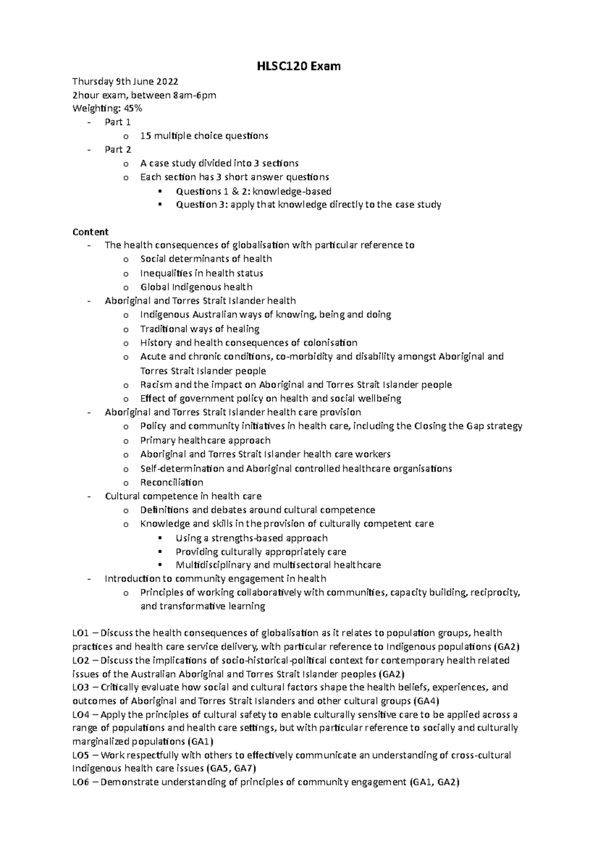 exam-title-page-and-info-hlsc120-exam-thursday-9th-june-2022-2hour-exam-between-8am-6pm-studocu