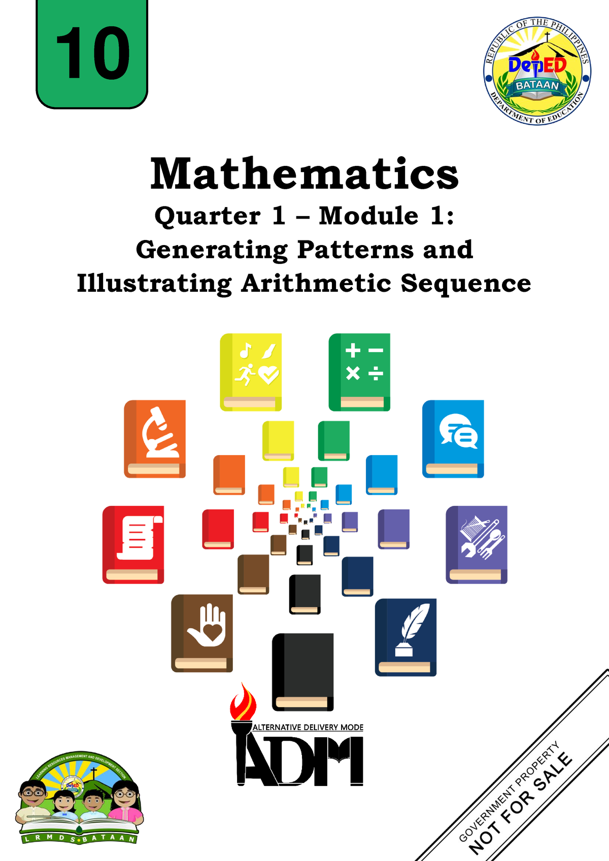 Math10 Q1 Mod1 Sdov1-jcruz - Mathematics Quarter 1 – Module 1 