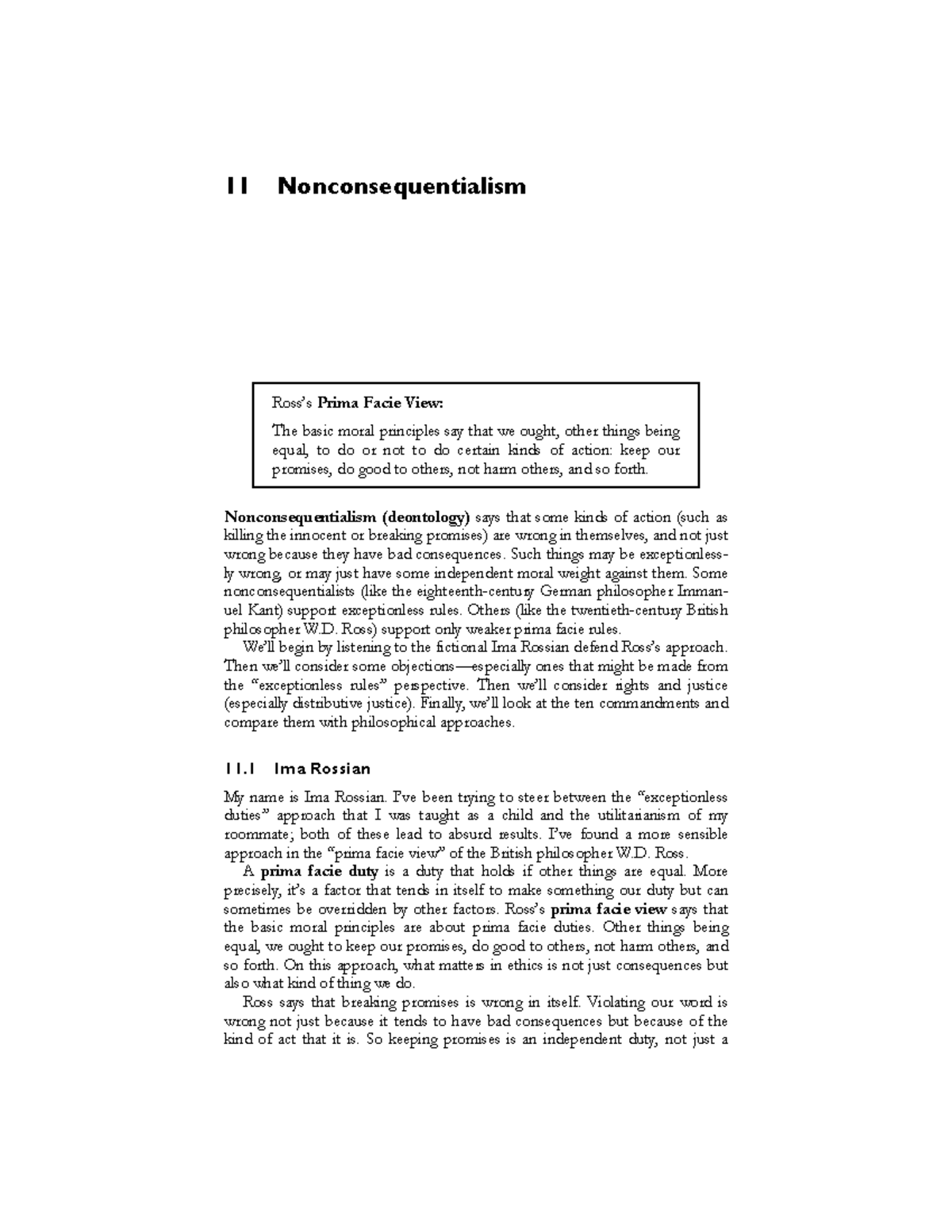 Nonconsequentialism - gorago - Nonconsequentialism 125 11 ...