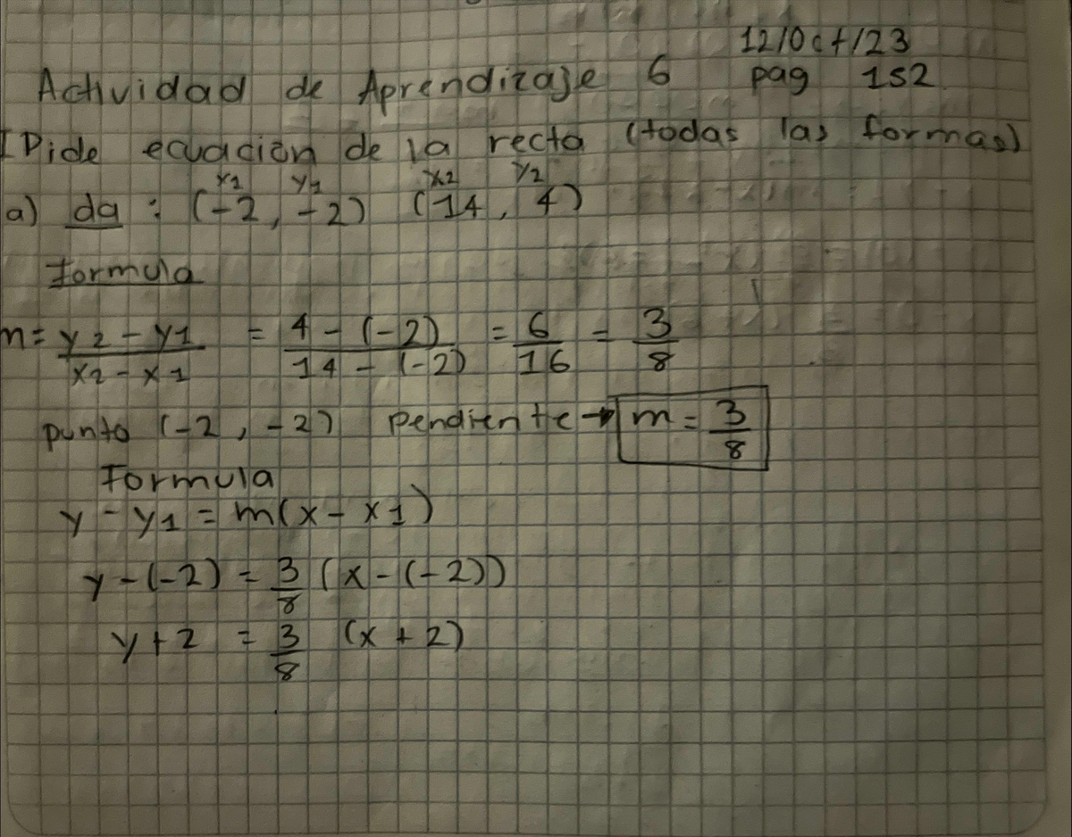 Repaso Segundo Parcial - Matematicas 2 - Studocu