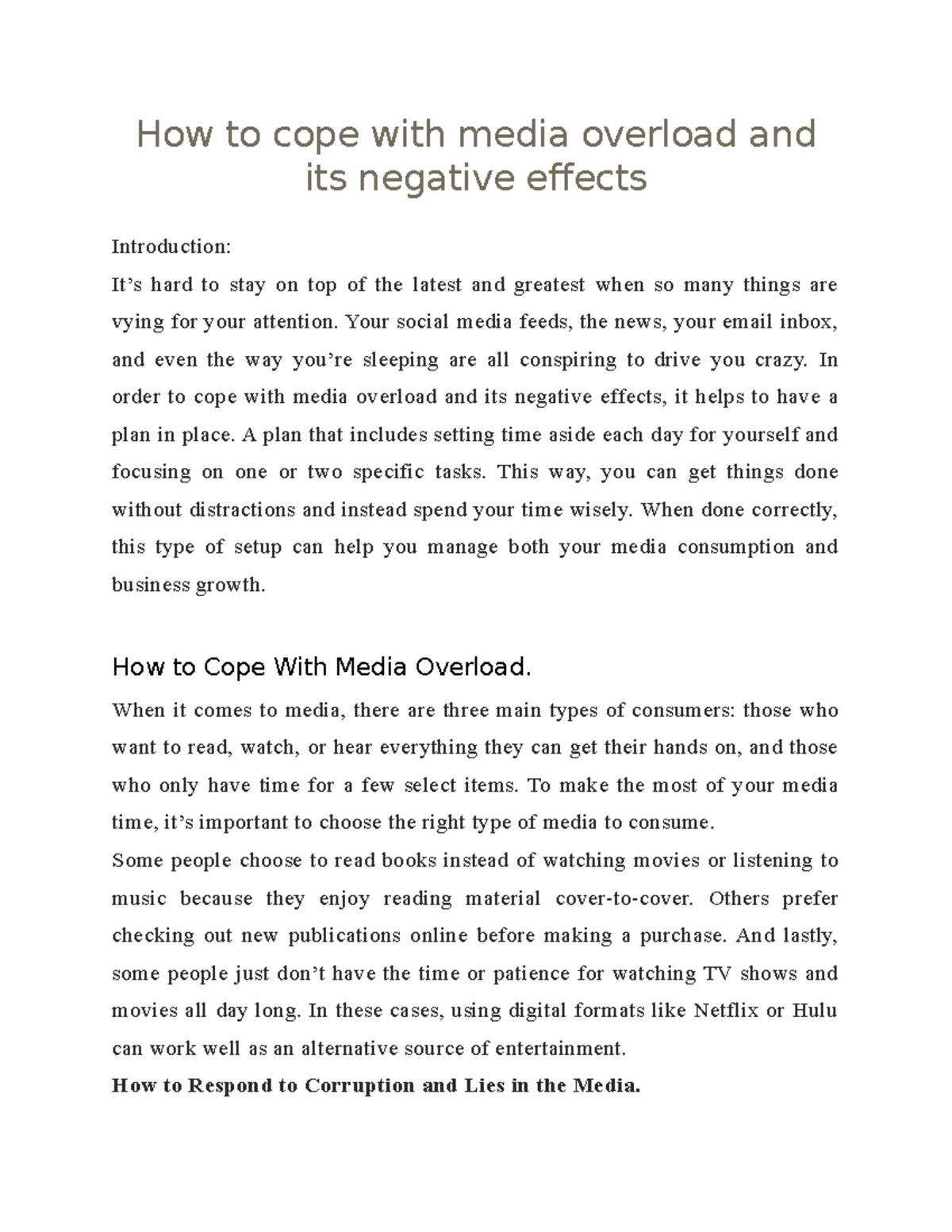 how-to-cope-with-media-overload-and-its-negative-effects-how-to-cope