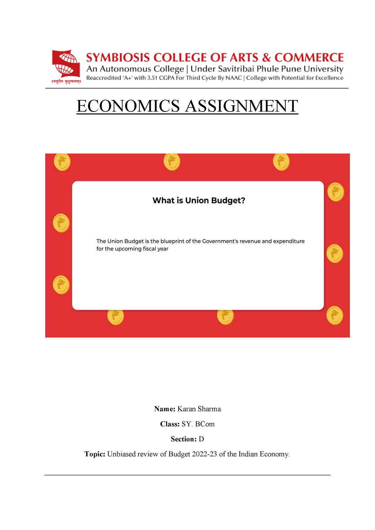 economics essay 2023