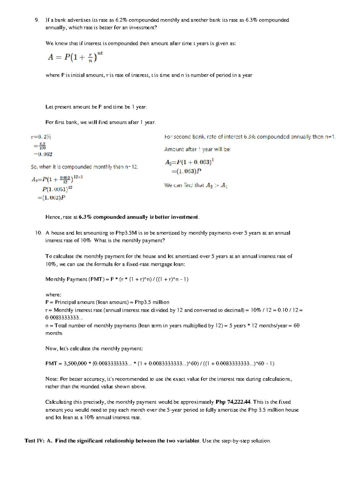 Finals in MMW part3 - Part 3 of Final Exam on Mathematics in the Modern ...