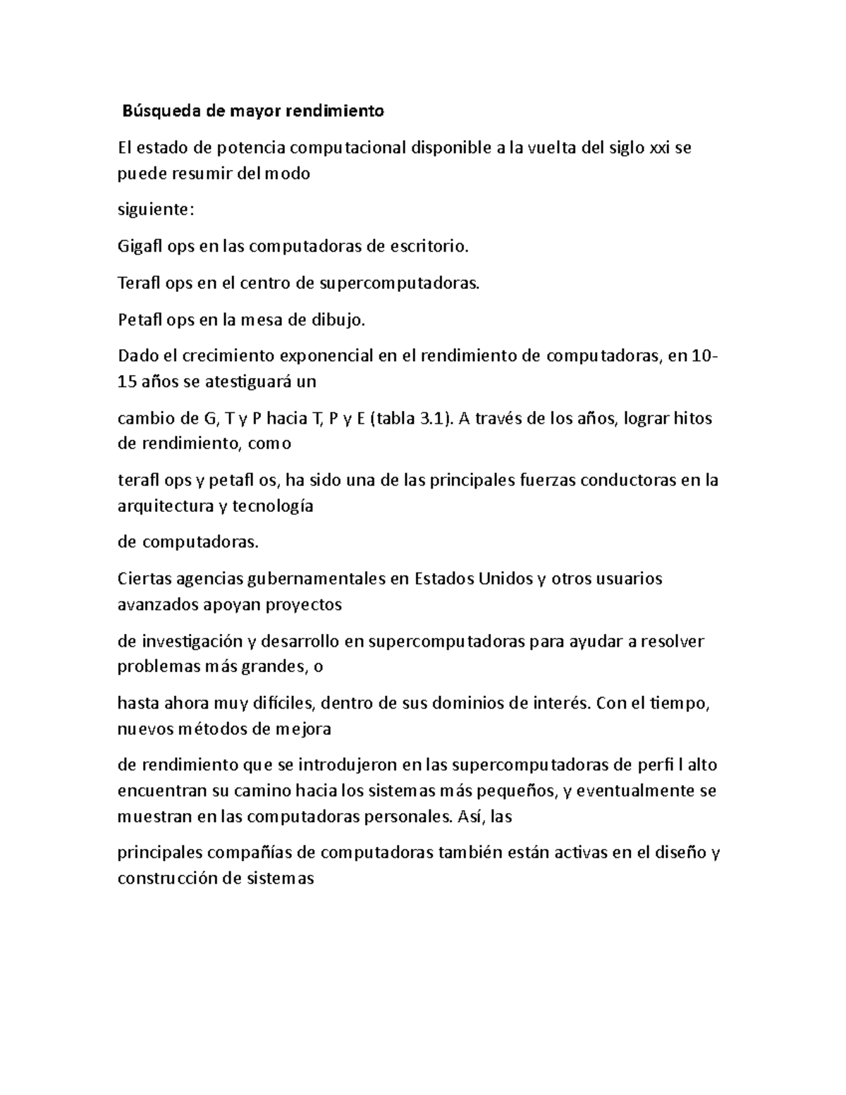 Búsqueda de mayor rendimiento - Búsqueda de mayor rendimiento El estado ...