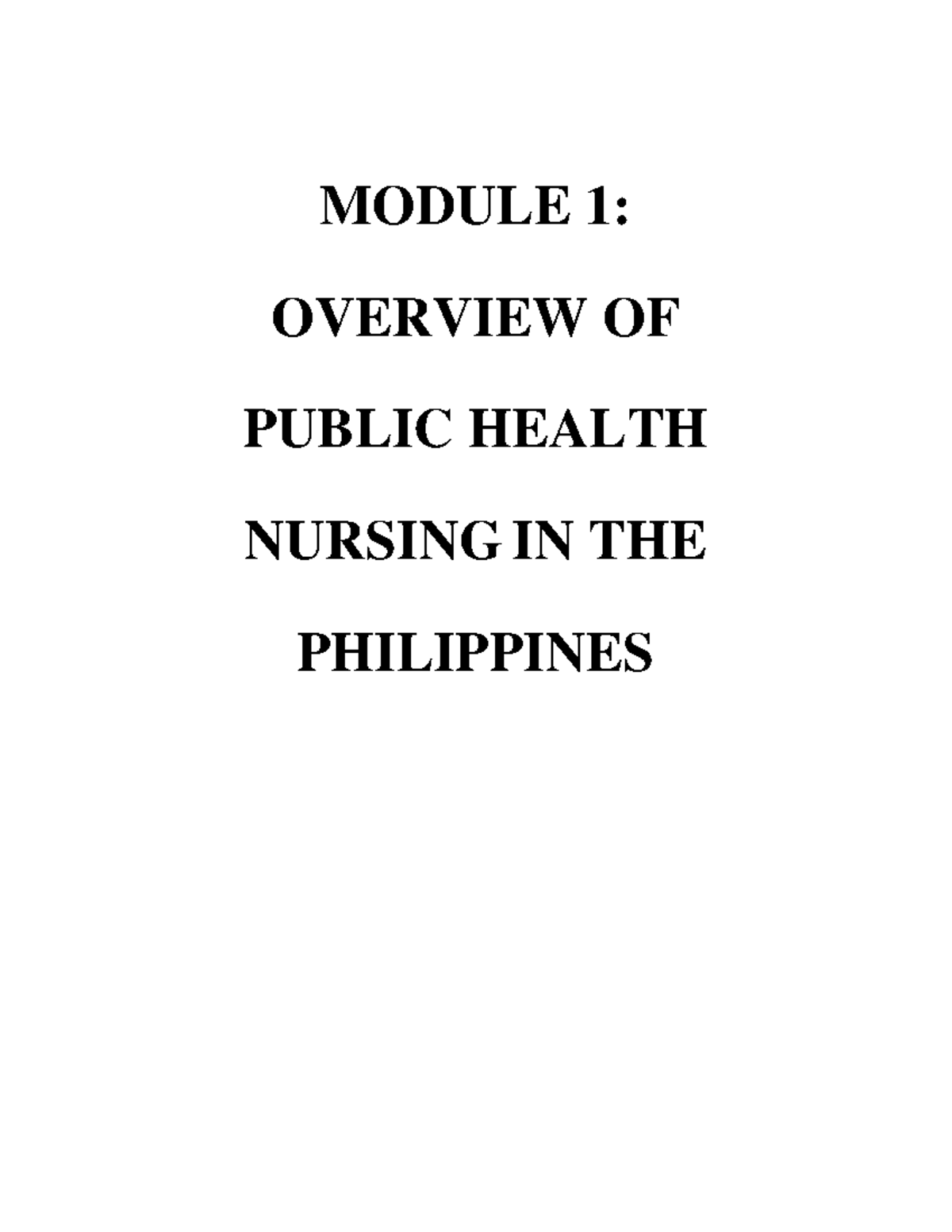 chn-lecture-module-1-the-overview-of-chn-in-the-philippines