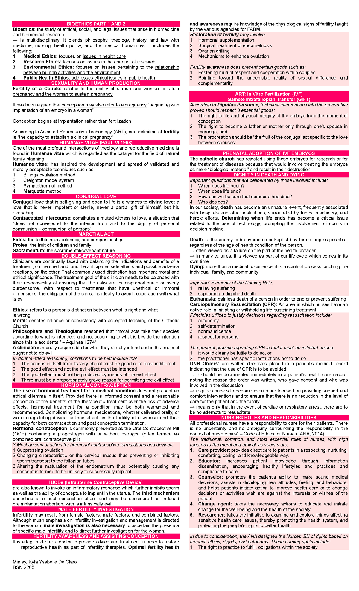 Bioethics PART 1 AND 2 Minlay Kyla Ysabelle De Claro BSN 2205   Thumb 1200 1976 