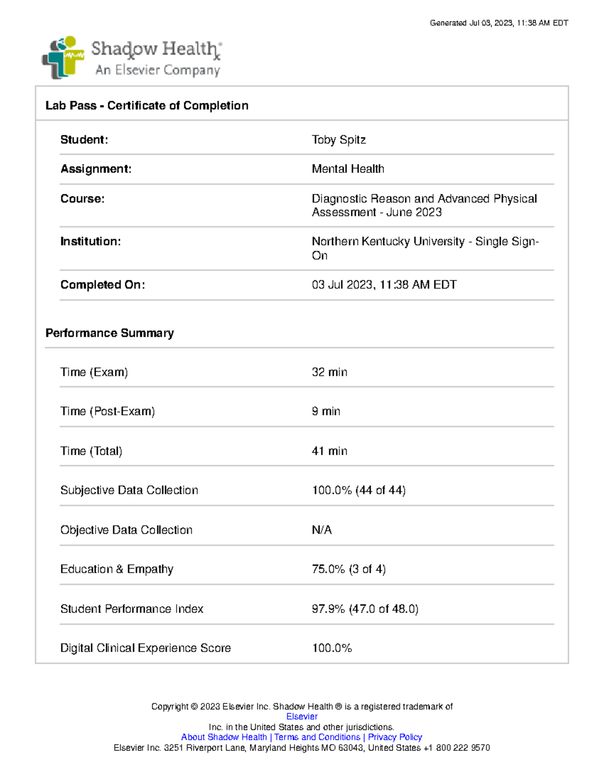 Spitz toby labpass MH - LAB PASS - Generated Jul 03, 2023, 11:38 AM EDT ...