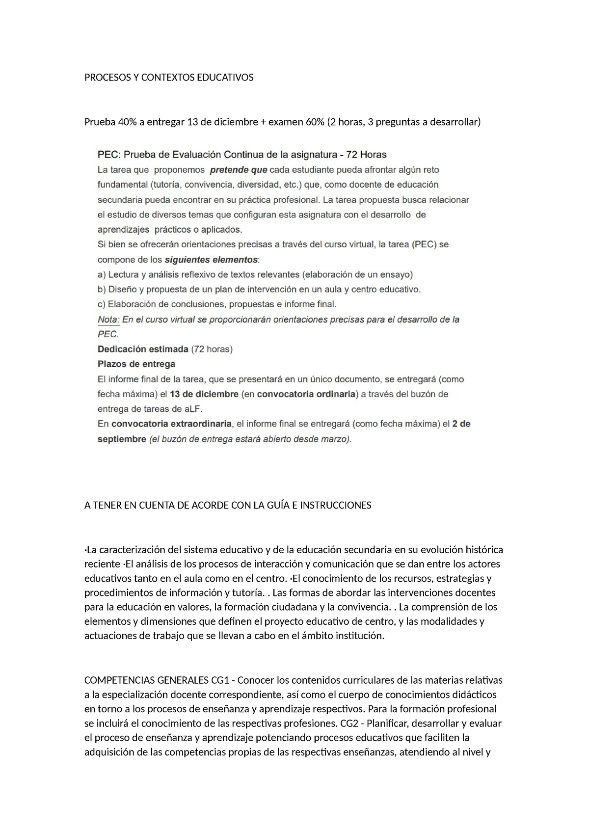 Procesos Y Contextos Educativos - PROCESOS Y CONTEXTOS EDUCATIVOS ...