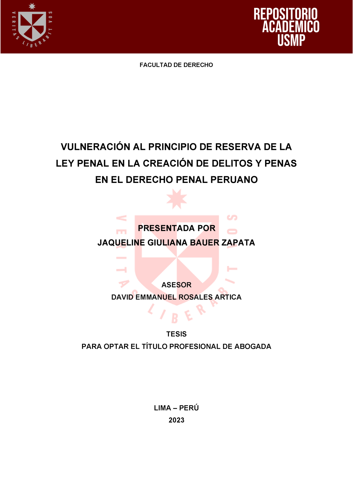 Tesis Oara Estudoku - REPOSITORIO ACADEMICO USMP FACULTAD DE DERECHO ...