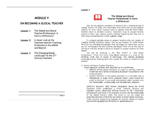 Child - MODULE IV Summative Test Page: 30 I. Multiple Choice 1. b ...