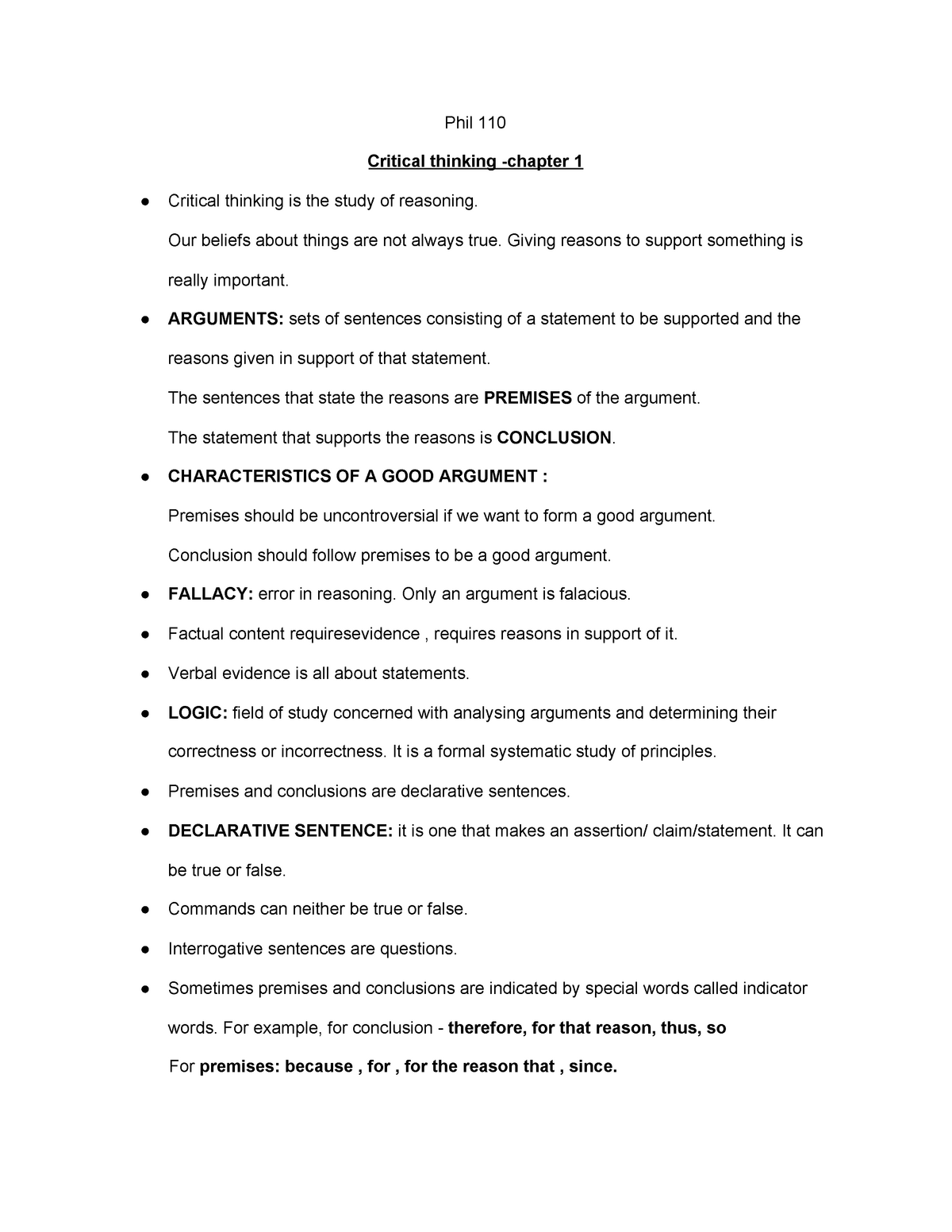 phil 110 critical thinking syllabus