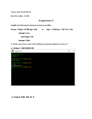 U of W - University of Windsor - Studocu