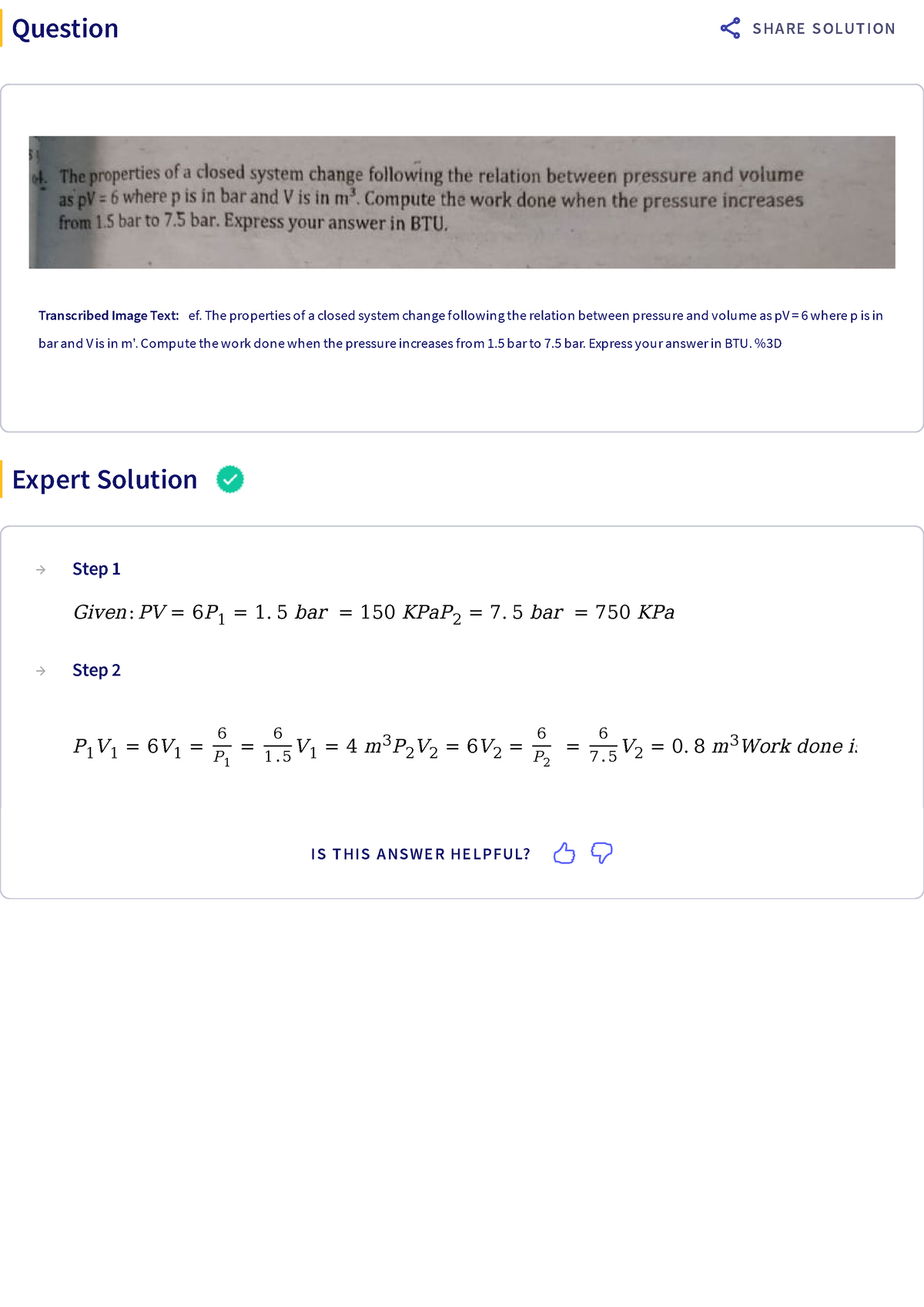 Answered The Properties Of A Closed System... Bartleby - Question ...