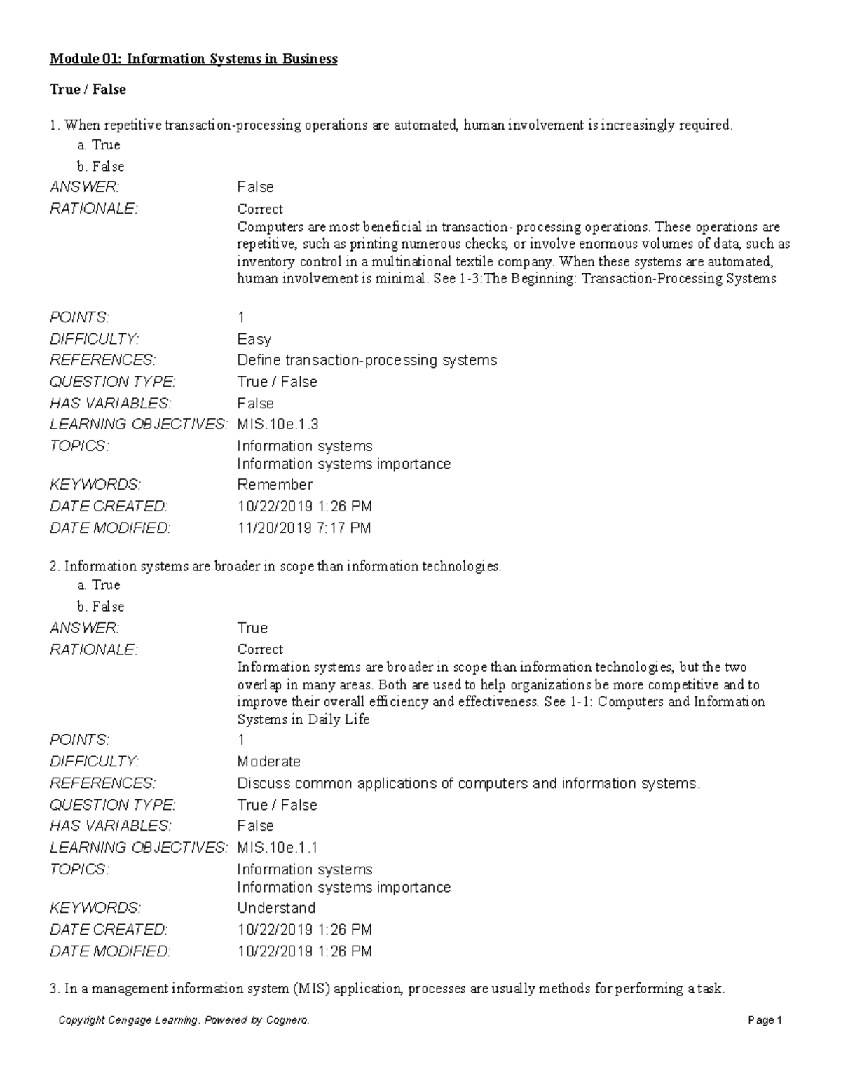 module-01-information-systems-in-business-true-false-studocu