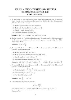 Solutions Manual Statistics FOR Engineers AND Scientists - Solutions ...