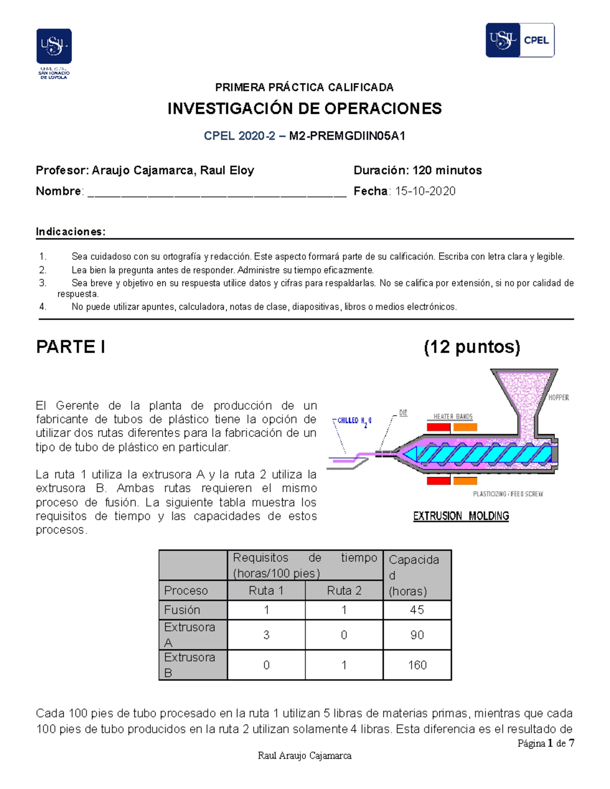 PC 01 USIL Invope 2020-2 M2 LUIS CANO - PRIMERA PRÁCTICA CALIFICADA ...