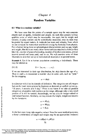 Section 5 - Expectation and Variance - 5 Expectation and variance In ...