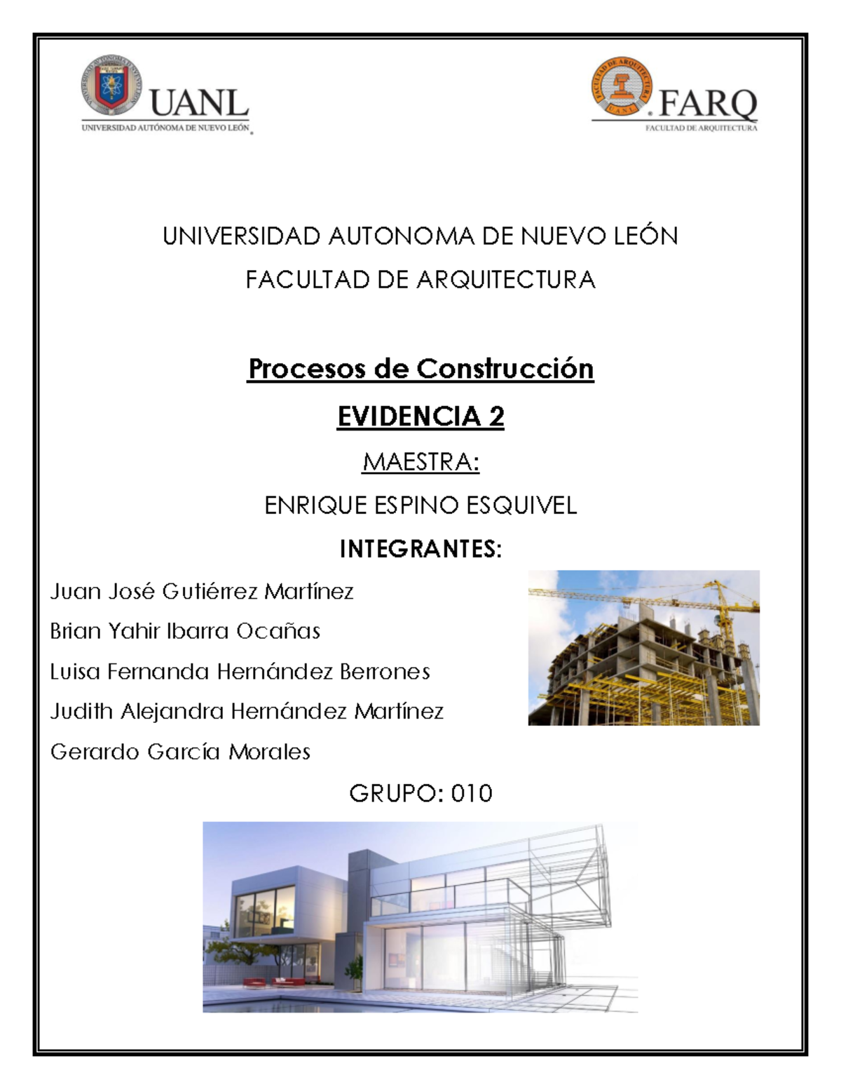 Evidencia 2 Final - UNIVERSIDAD AUTONOMA DE NUEVO LEÓN FACULTAD DE ...