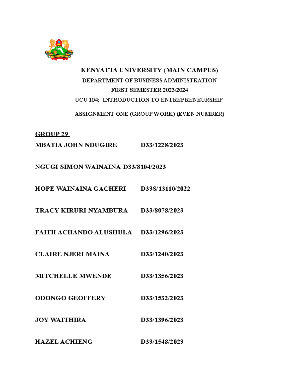 KENYATTA UNIVERSITY NOTES visual data 6