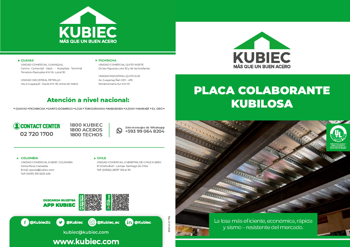Kubiec - Planchas inoxidables de acero certificado