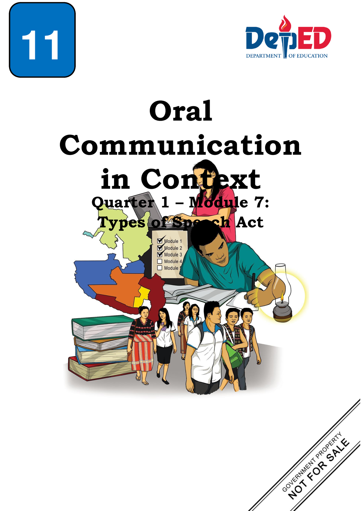 G11 Oralcomm Q2 Types OF Speech ACT - Oral Communication in Context ...