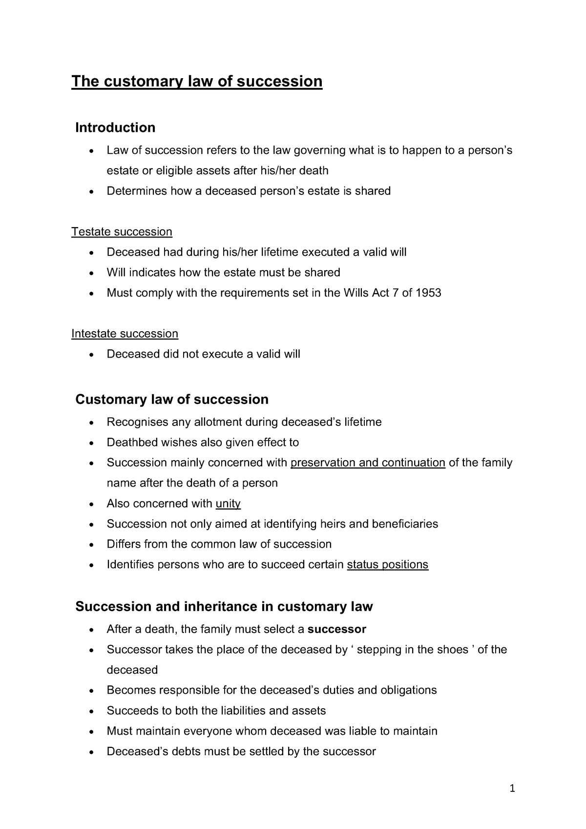 study-unit-2-4-the-customary-law-of-succession-the-customary-law-of