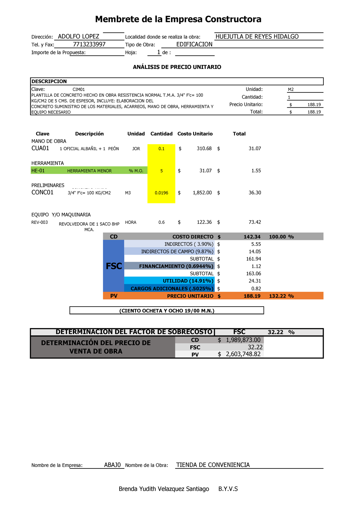 Que Son Las Tarjetas De Precios Unitarios - Image To U