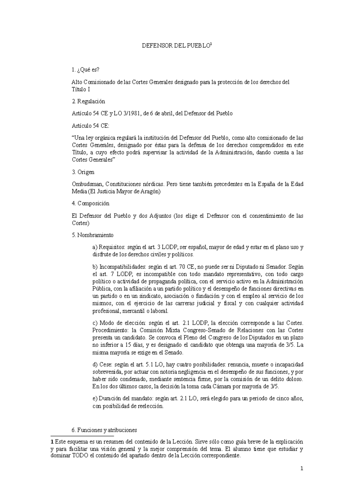 Explicación De La Figura Del Defensor Pueblo Y Su Enorme Importancia ...