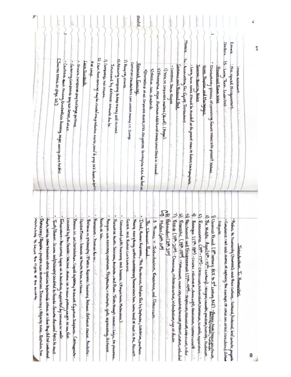 Introduction To Humanities C100 Studocu