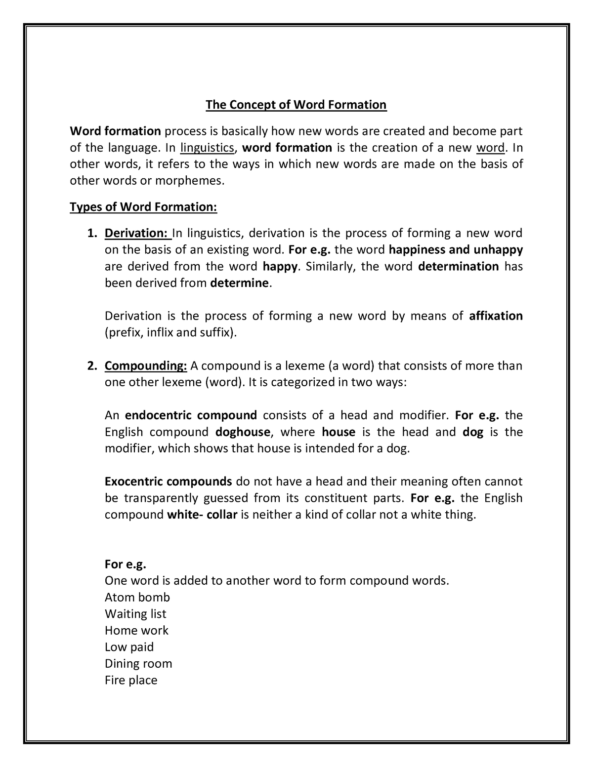 english-notes-unit-1-the-concept-of-word-formation-word-formation