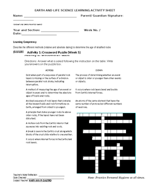 CGAP Module 4 Activity Sheets - Activity Sheet No. 1 INFORMATIONAL ...