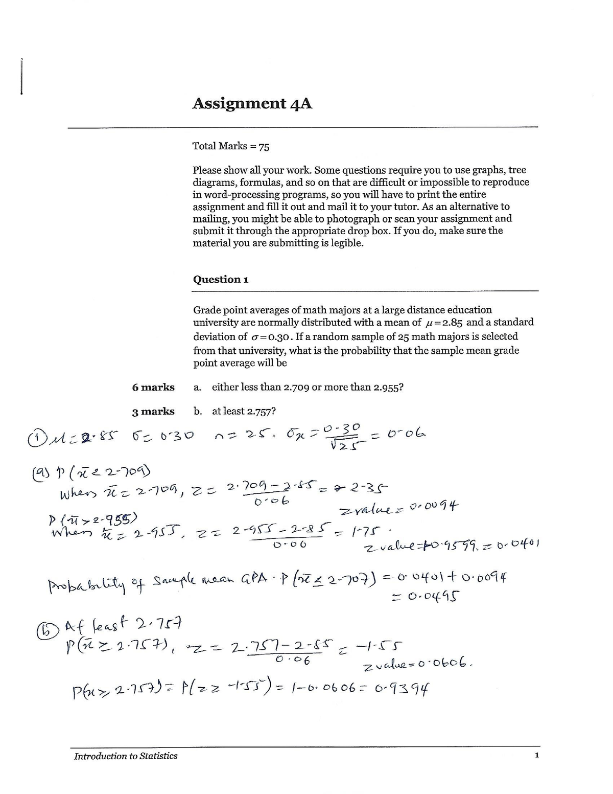 math 215 athabasca assignment 3