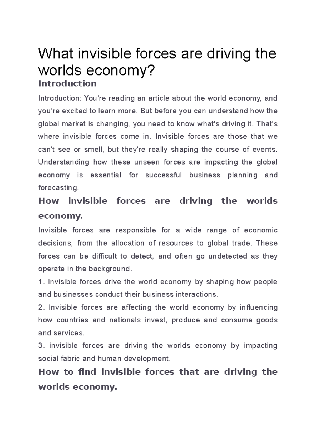 Macroeconomics:  The Forces Shaping Your Future - 3dfzhj7