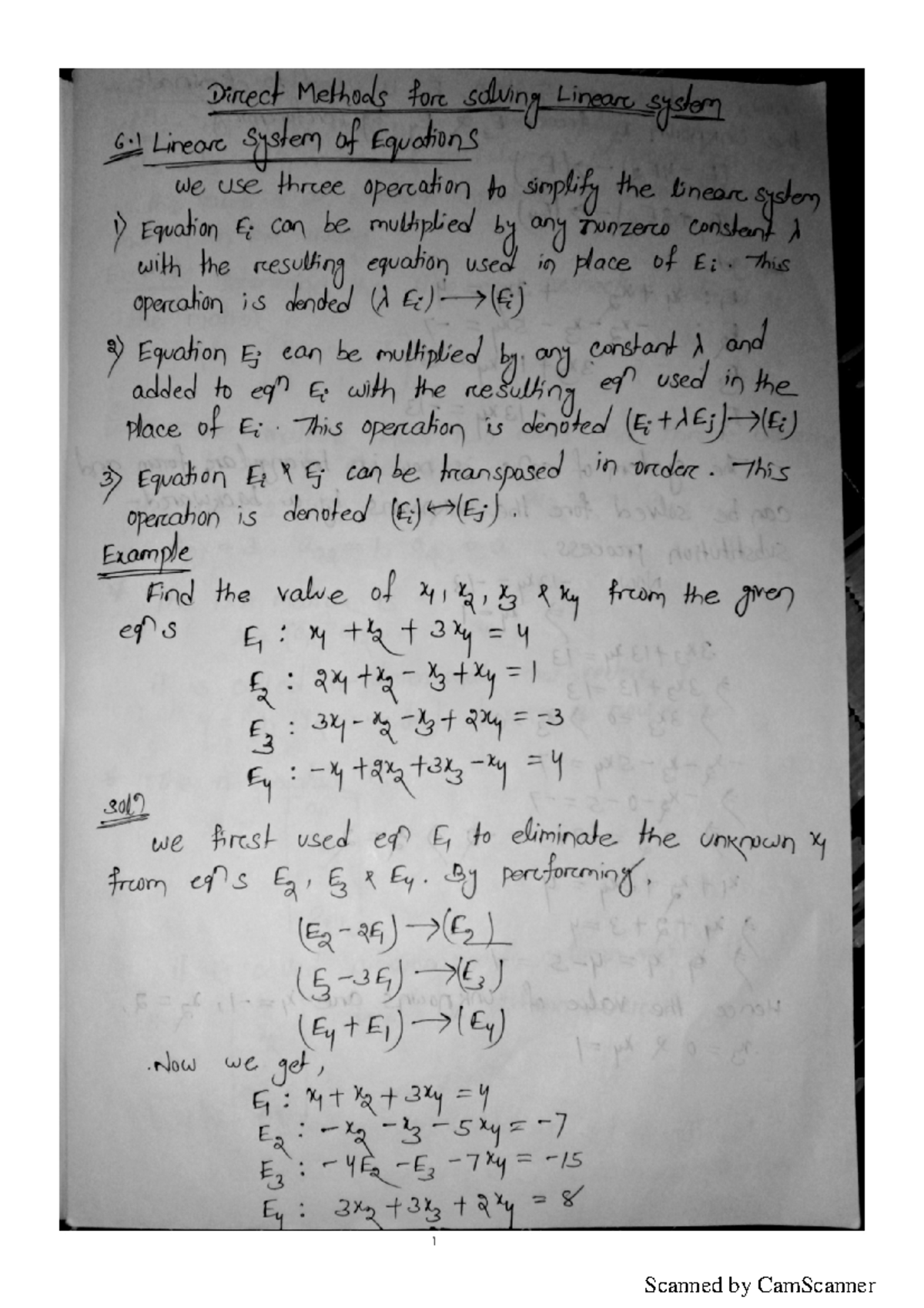 Numerical analysis unit 1 - Numerical analysis, mathematics - Studocu