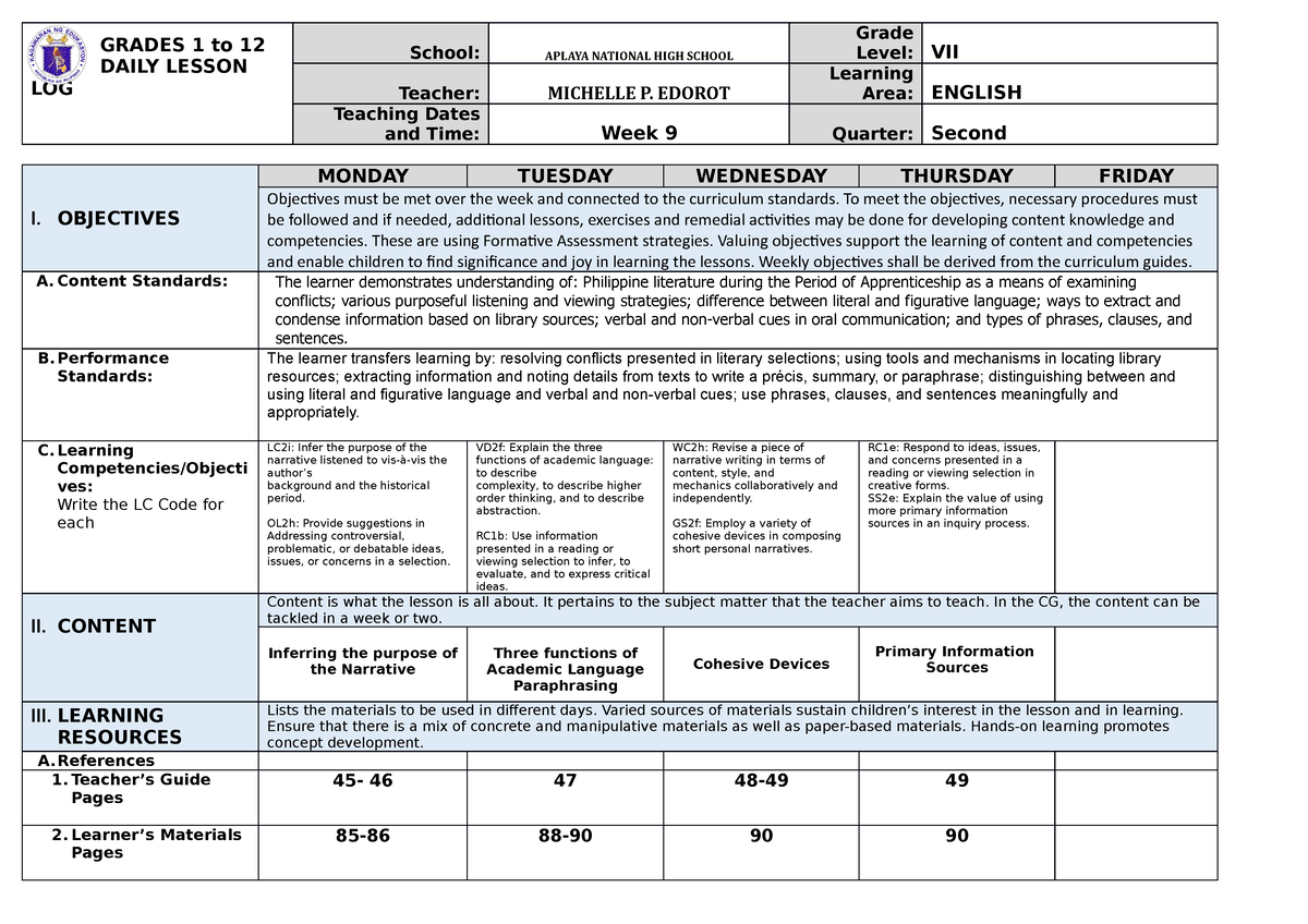 dll-2nd-quarter-wk9-g7-dll-mapeh-arts-q3-ty-practical-materials