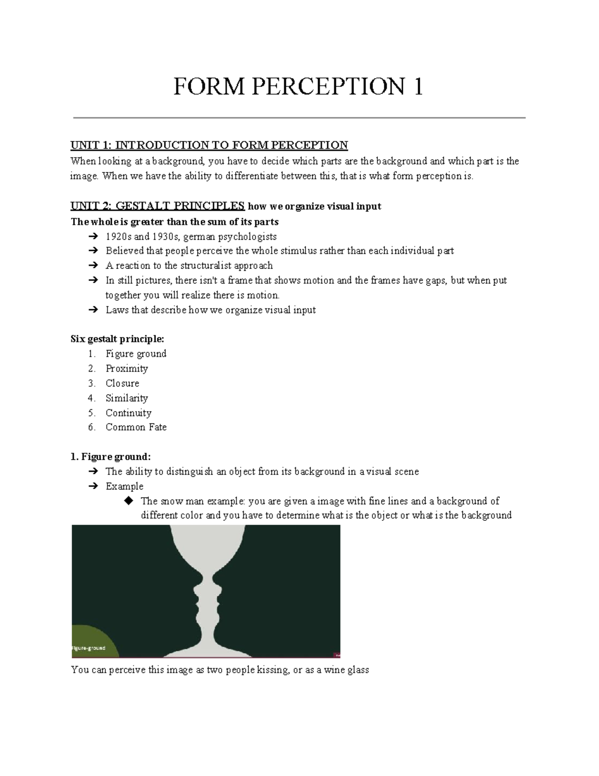 Psych 1xx3 Form Perception 2 Studocu