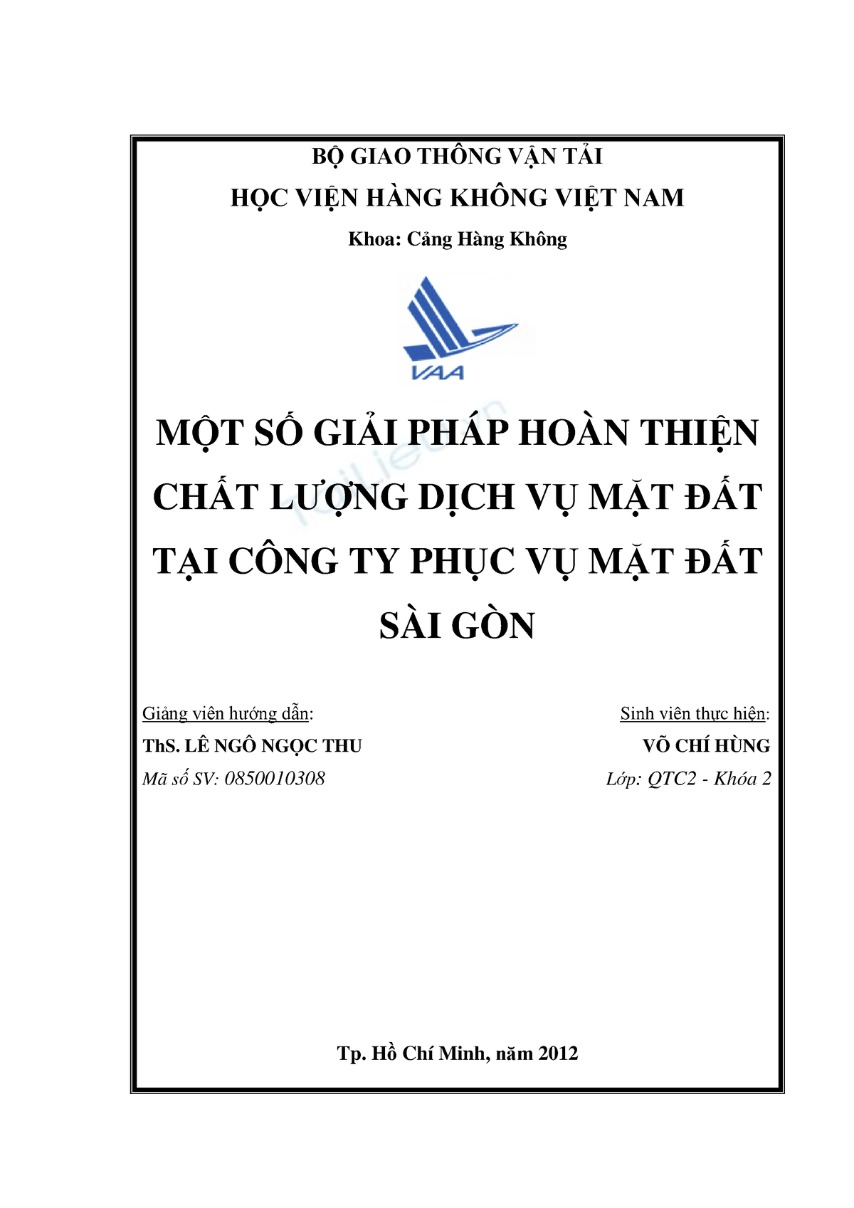 Mot So Giai Phap Hoan Thien Chat Luong Dich Vu Mat Dat Tai Cong Ty Phuc ...