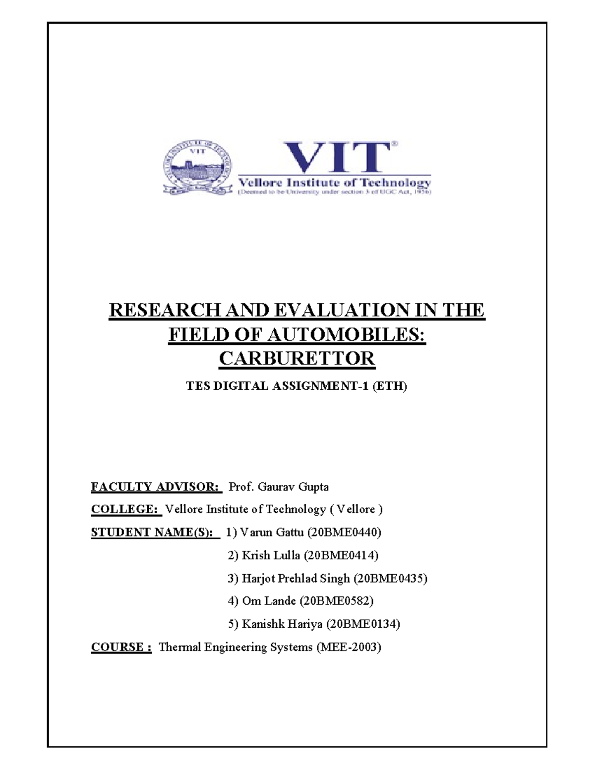 da1 design of machine elements - RESEARCH AND EVALUATION IN THE FIELD ...