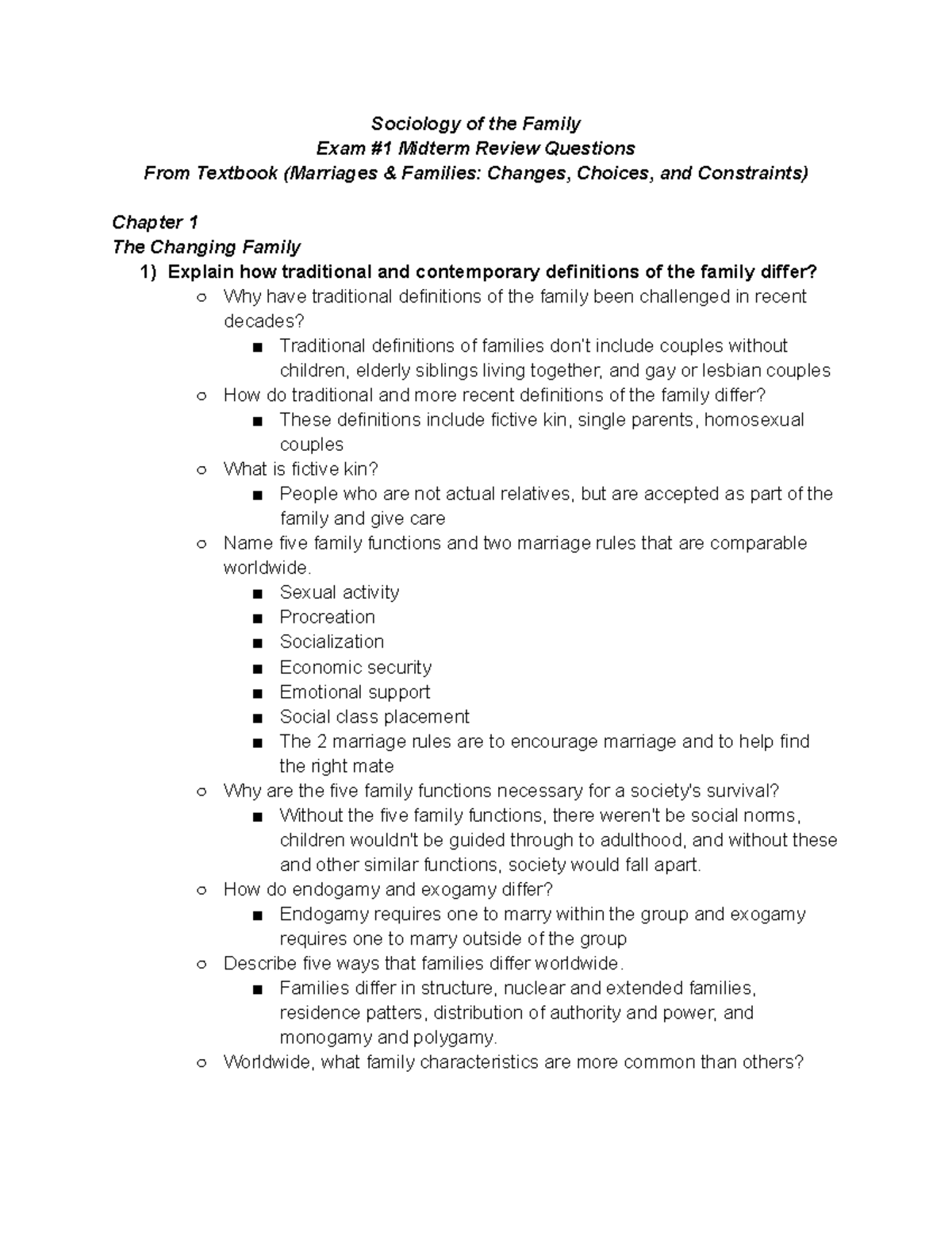 chapter-1-review-qs-sociology-of-the-family-exam-1-midterm-review