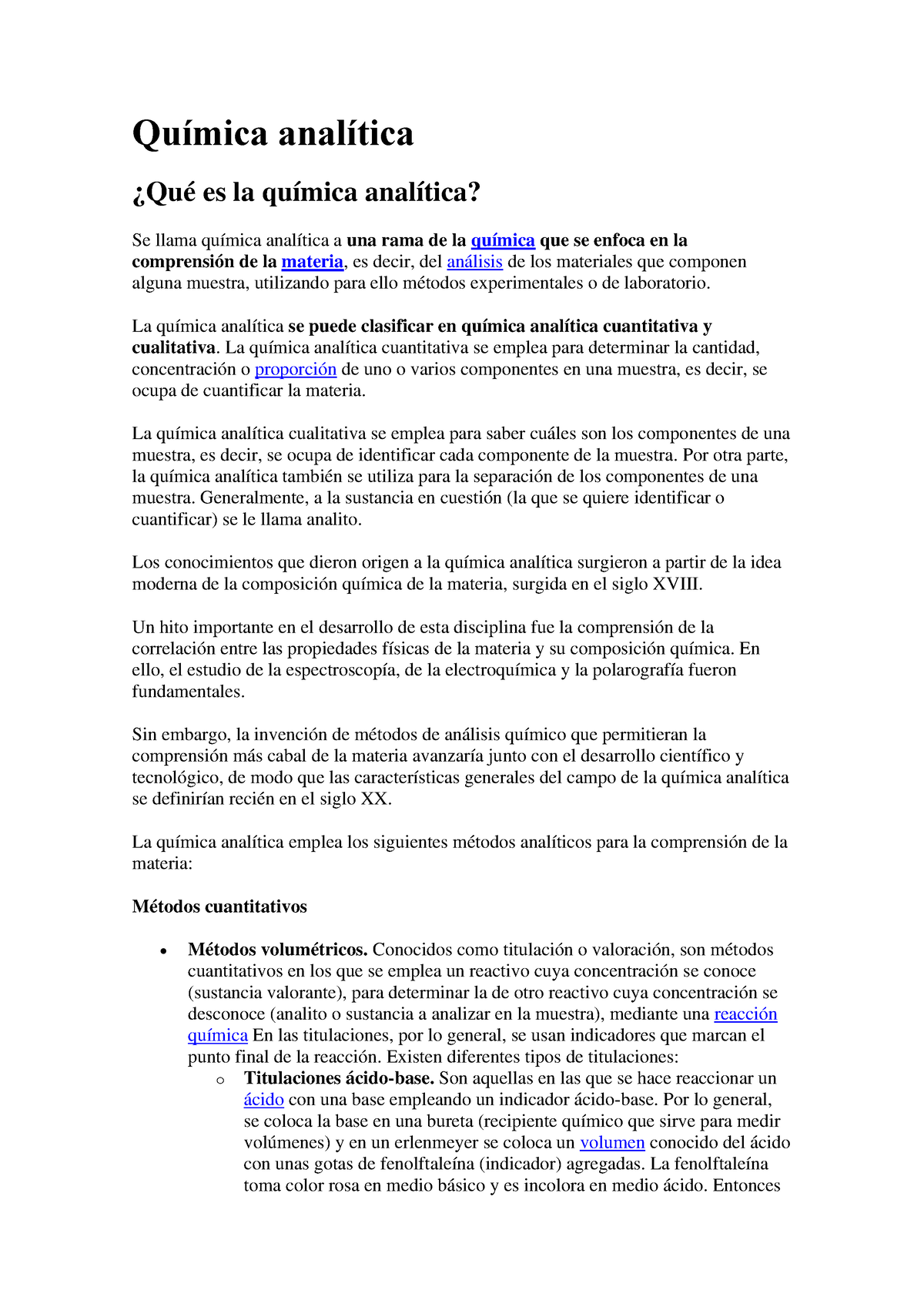 A3 Qu Ã Mica Anal Ã Tica - Química Analítica ¿Qué Es La Química ...