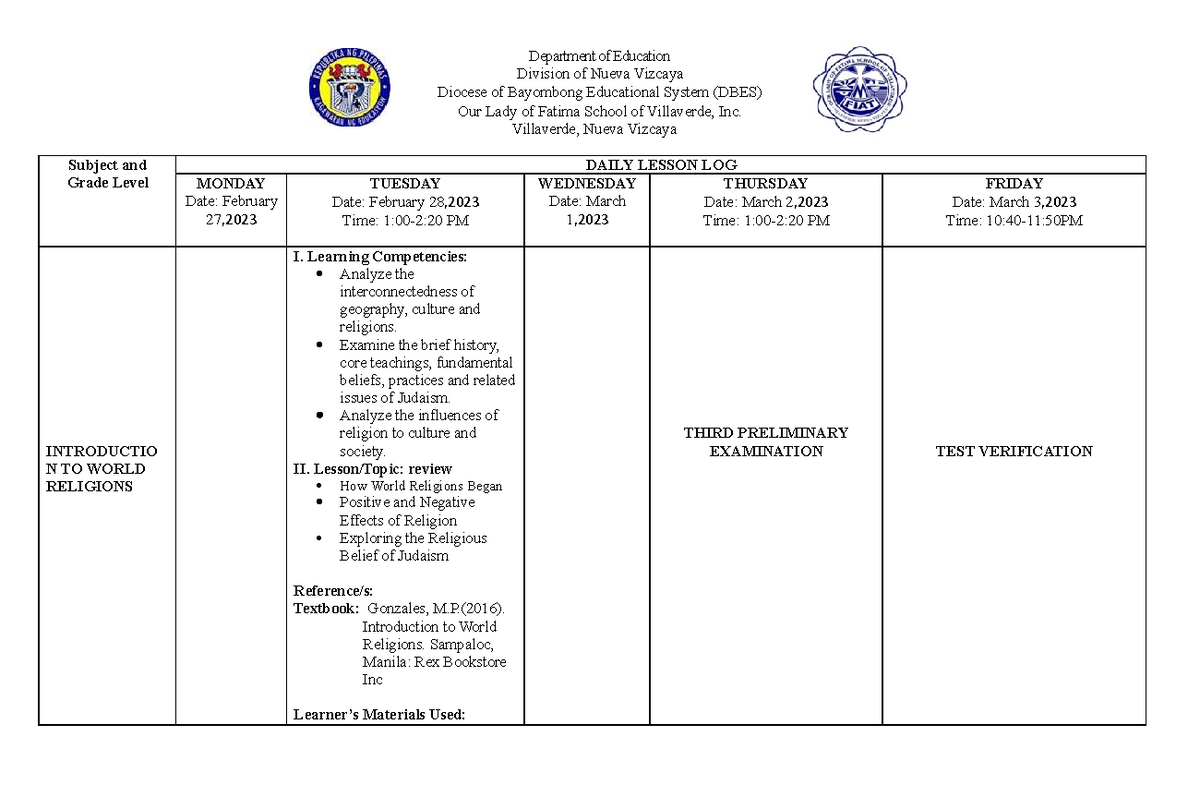 Week 7 - SDADADA - Department of Education Division of Nueva Vizcaya ...