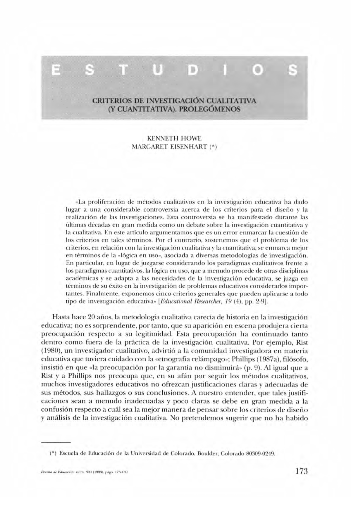Criterios De Etica En La Investigacion Cientifica Criterios De InvestigaciÓn Cualitativa Y 6466