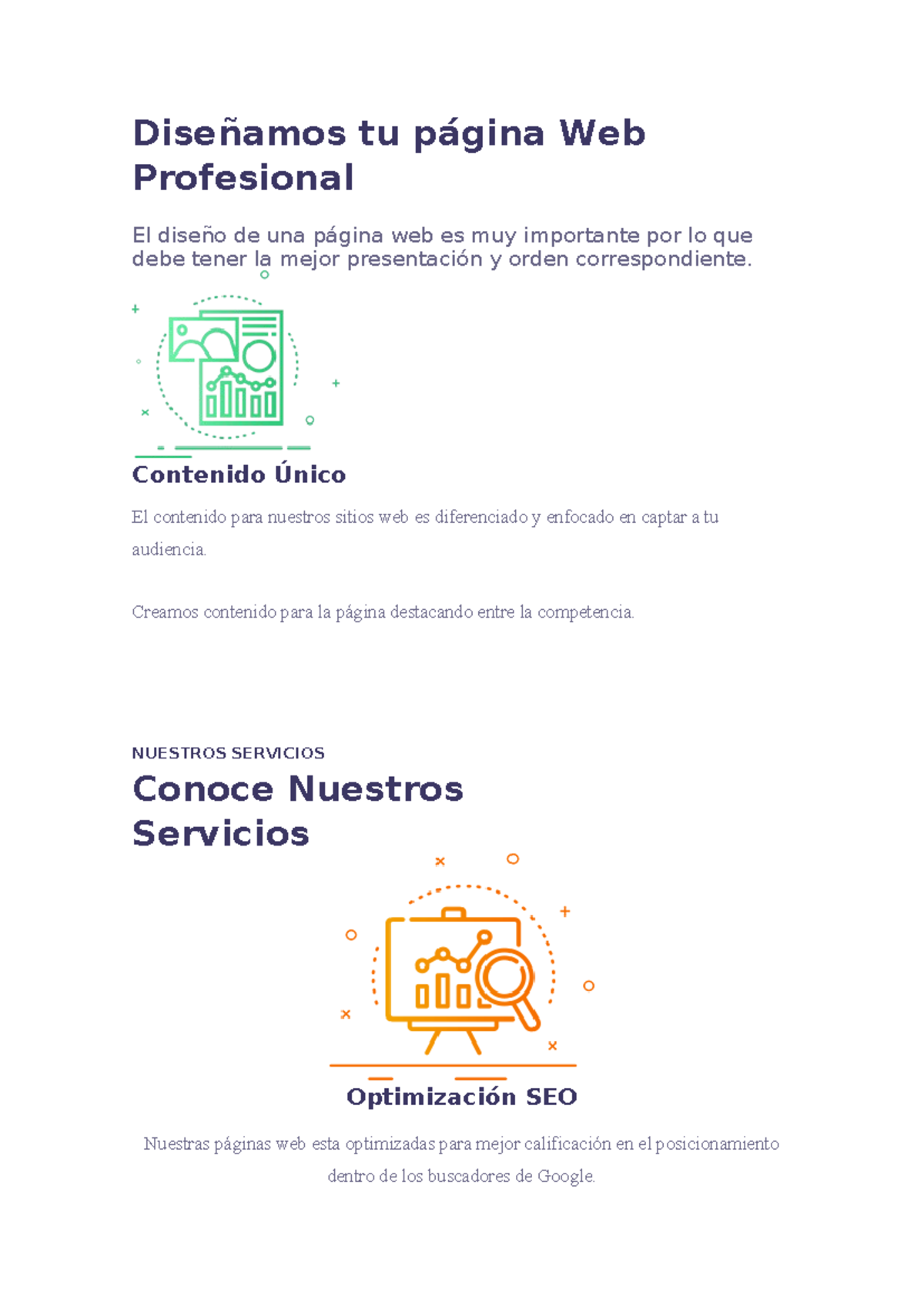 Diseñamos tu página Web Profesional - Diseñamos tu página Web ...