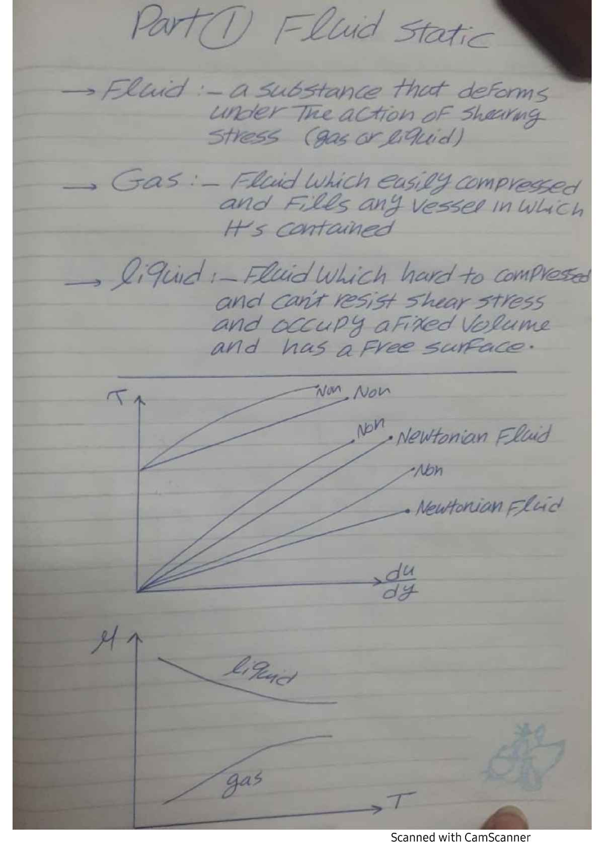 Fluid Mechanics Summary - Fluid Mechanics I - Studocu