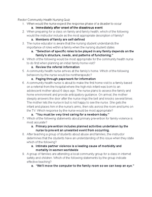 Nurs 340 Week 1 - Week 1 notes for public health! - Nurs 340 Week 1 ATI ...